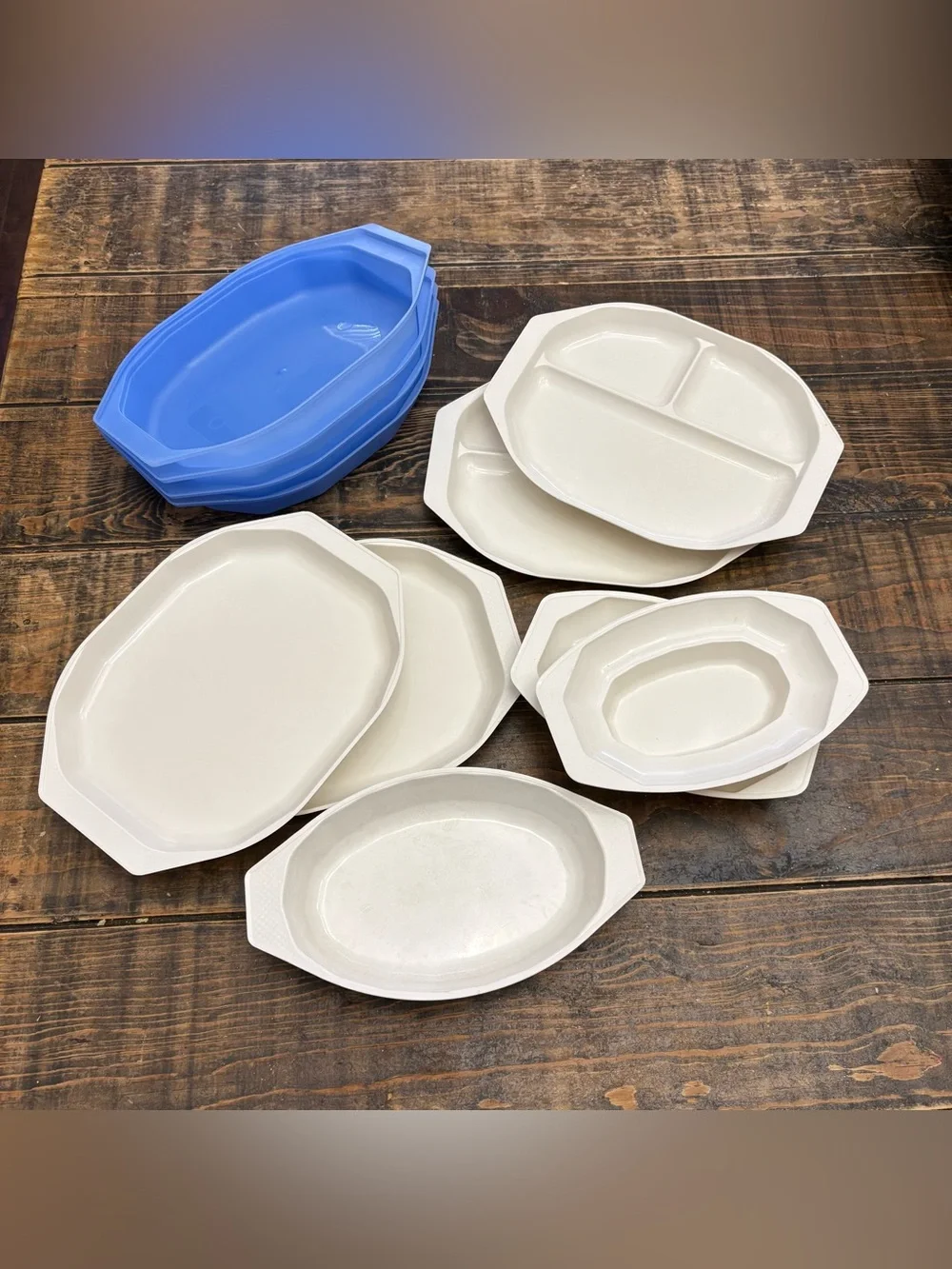 Vintage Anchor Hocking Freeze Heat Serve Lot